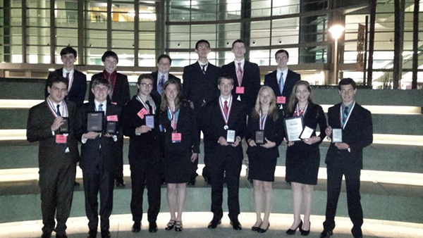 A picture of Natick BPA after the award ceremony